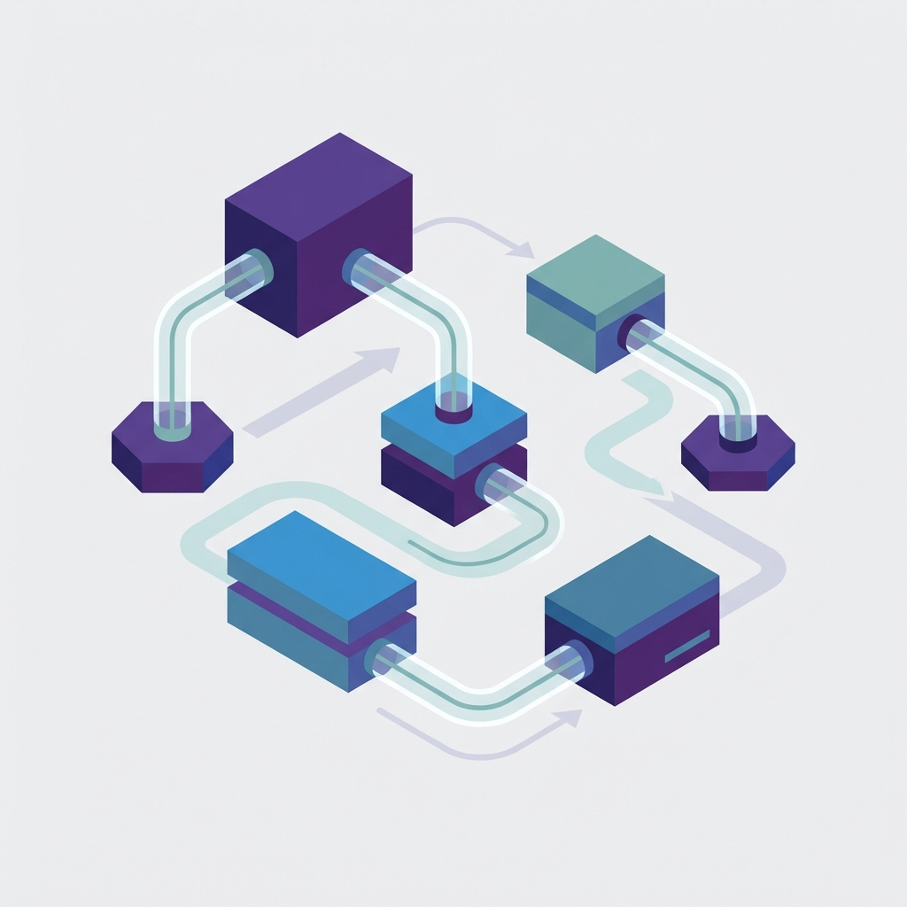 Modular software architecture diagram